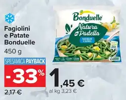 Carrefour Fagiolini e Patate Bonduelle offerta
