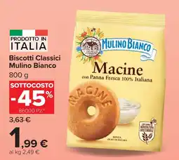 Carrefour Market Biscotti Classici Mulino Bianco offerta