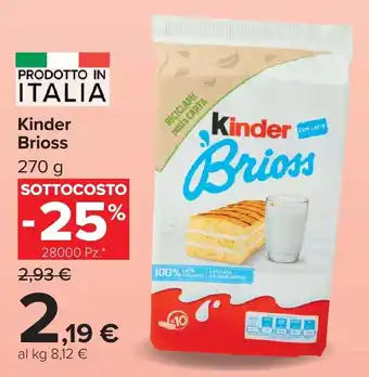 Kinder Brioss