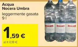 Carrefour Acqua Nocera Umbra offerta