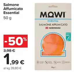 Carrefour Market Salmone Affumicato Essential MOWI offerta