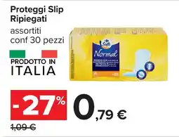 Carrefour Proteggi Slip Ripiegati offerta