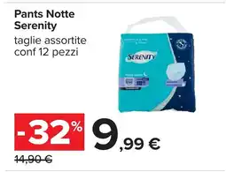 Carrefour Pants Notte Serenity offerta
