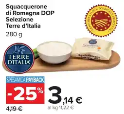 Carrefour Market Squacquerone di Romagna DOP Selezione Terre d'Italia offerta