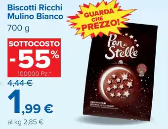 Carrefour Biscotti Ricchi Mulino Bianco offerta