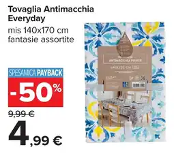 Carrefour Tovaglia Antimacchia Everyday offerta