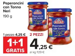 Carrefour Market Peperoncini con Tonno Neri offerta