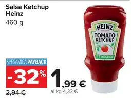 Carrefour Market Salsa Ketchup Heinz offerta