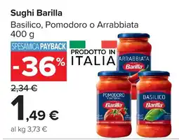 Carrefour Market Sughi Barilla offerta