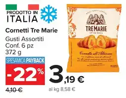 Carrefour Market Cornetti Tre Marie offerta