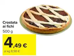 Carrefour Market Crostata ai fichi offerta
