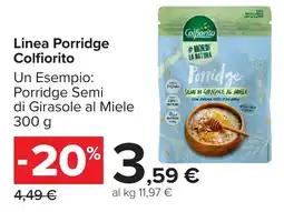 Carrefour Market Porridge Semi di Girasole al Miele offerta
