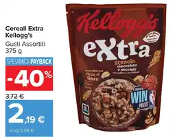 Carrefour Market Cereali Extra Kellogg's offerta