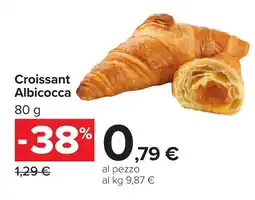 Carrefour Market Croissant Albicocca offerta