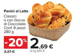 Carrefour Market Panini al Latte offerta