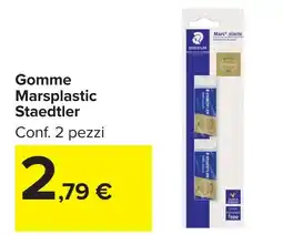 Carrefour Market Gomme Marsplastic Staedtler offerta