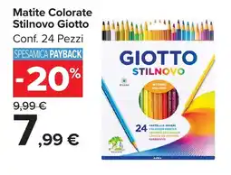 Carrefour Market Matite Colorate Stilnovo Giotto offerta