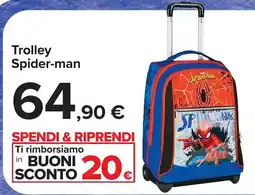 Carrefour Trolley Spider-man offerta