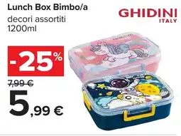 Carrefour Lunch Box Bimbo Ghidini offerta