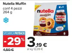 Carrefour Nutella Muffin offerta