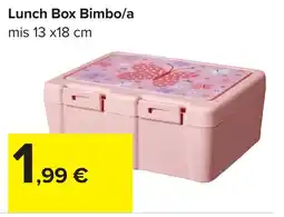 Carrefour Lunch Box Bimbo/a offerta