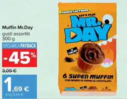 Carrefour Muffin Mr.Day offerta