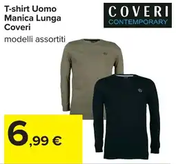Carrefour T-shirt Uomo Manica Lunga Coveri offerta