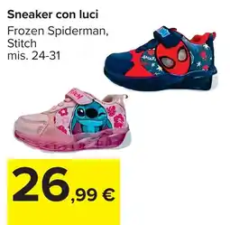 Carrefour Sneaker con luci offerta