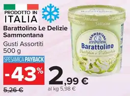 Carrefour Market Barattolino Le Delizie Sammontana offerta