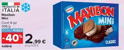 Carrefour Market Maxibon mini classic Nestlé offerta
