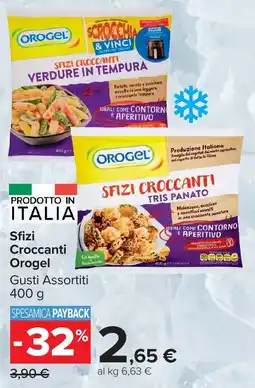 Carrefour Market Sfizi Croccanti Orogel offerta