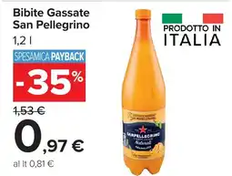 Carrefour Market Bibite Gassate San Pellegrino offerta