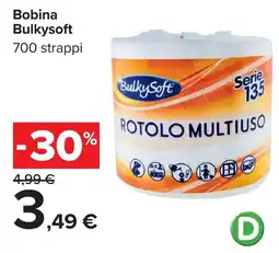 Carrefour Bobina Bulkysoft offerta