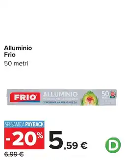 Carrefour Alluminio Frio offerta