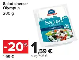 Carrefour Market Salad cheese Olympus offerta