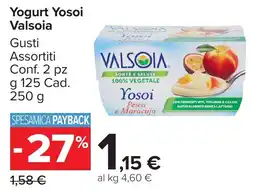 Carrefour Market Yogurt Yosoi Valsoia offerta