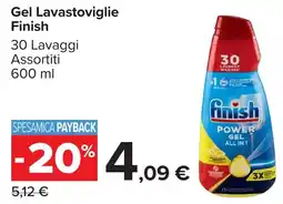 Carrefour Market Gel Lavastoviglie Finish offerta