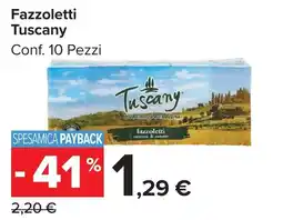 Carrefour Market Fazzoletti Tuscany offerta