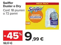 Carrefour Market Swiffer Duster o Dry offerta