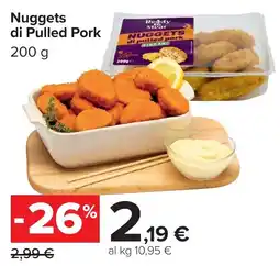 Carrefour Market Nuggets di Pulled Pork offerta