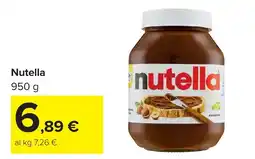 Carrefour Market Nutella offerta