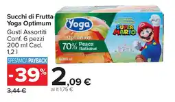 Carrefour Market Succhi di Frutta Yoga Optimum offerta