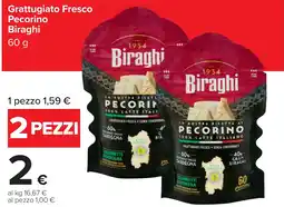 Carrefour Market Grattugiato Fresco Pecorino Biraghi offerta
