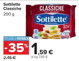 Carrefour Market Sottilette Classiche offerta