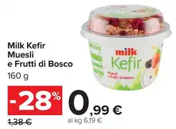 Carrefour Market Milk Kefir Muesli e Frutti di Bosco offerta