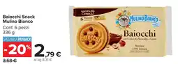 Carrefour Market Baiocchi Snack Mulino Bianco offerta