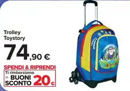 Carrefour Trolley Toy Story offerta