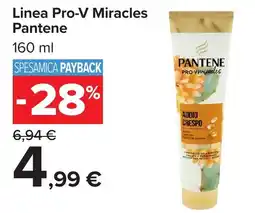 Carrefour Market Linea Pro-V Miracles Pantene offerta