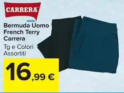 Carrefour Market Bermuda Uomo French Terry Carrera offerta