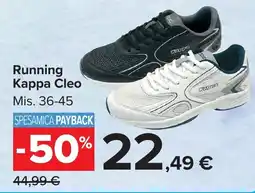 Carrefour Market Running Kappa Cleo offerta